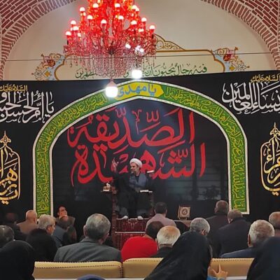 سخنرانی با موضوع اداب ولایت مداری با محوریت سوره مبارکه حجرات ایام فاطمیه استاد مهدی صفرزاده